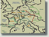 thumbnail to a chart of the Carolingian empire