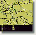 vignette-lien vers une carte des routes commerciales  l'poque carolingienne