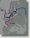 image rduite; lien vers une carte des routes vikings